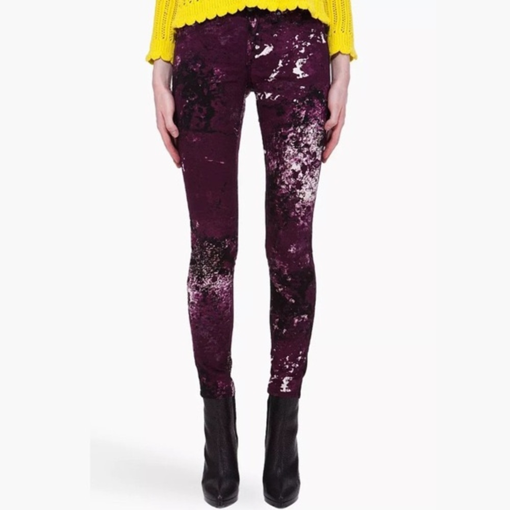 Rag and bone tie dye skinny jeans leggings like new